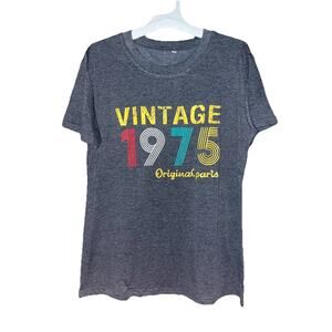 Unisex Adult Vintage 1975 Tshirt Sz Small